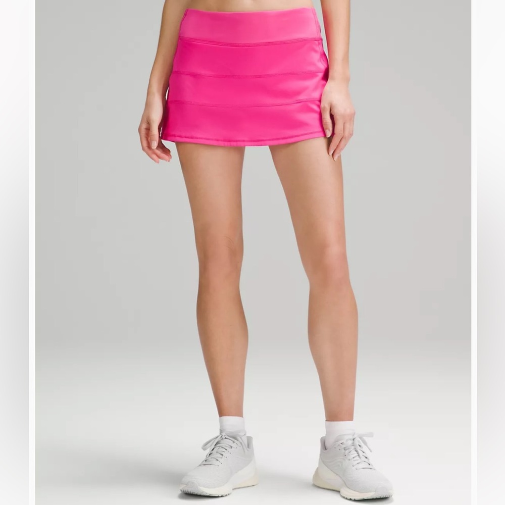Lululemon pace rival mid rise skirt sz10